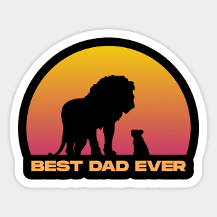 Best dad ever Sticker